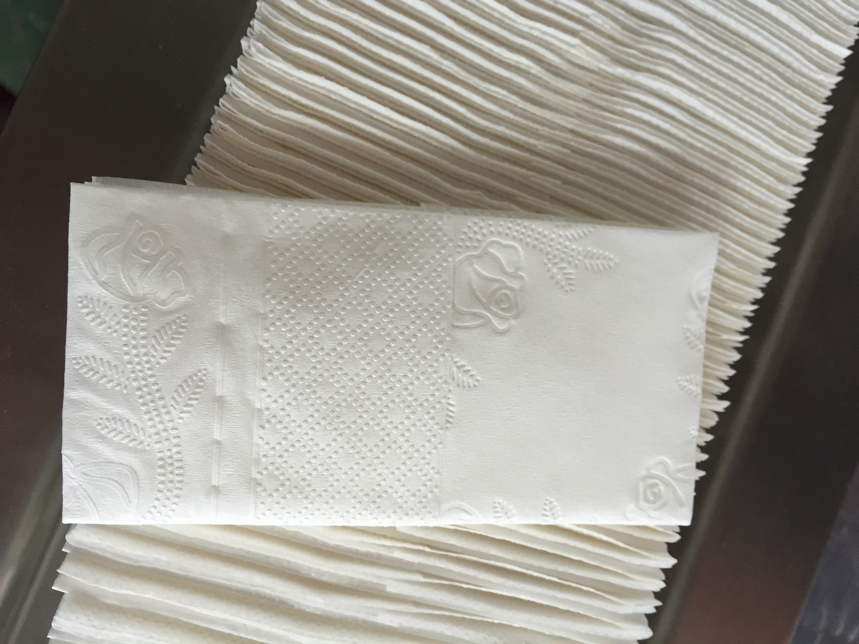Mina de papel de papel de alerta de pañuelos de papel de seda de aspirador